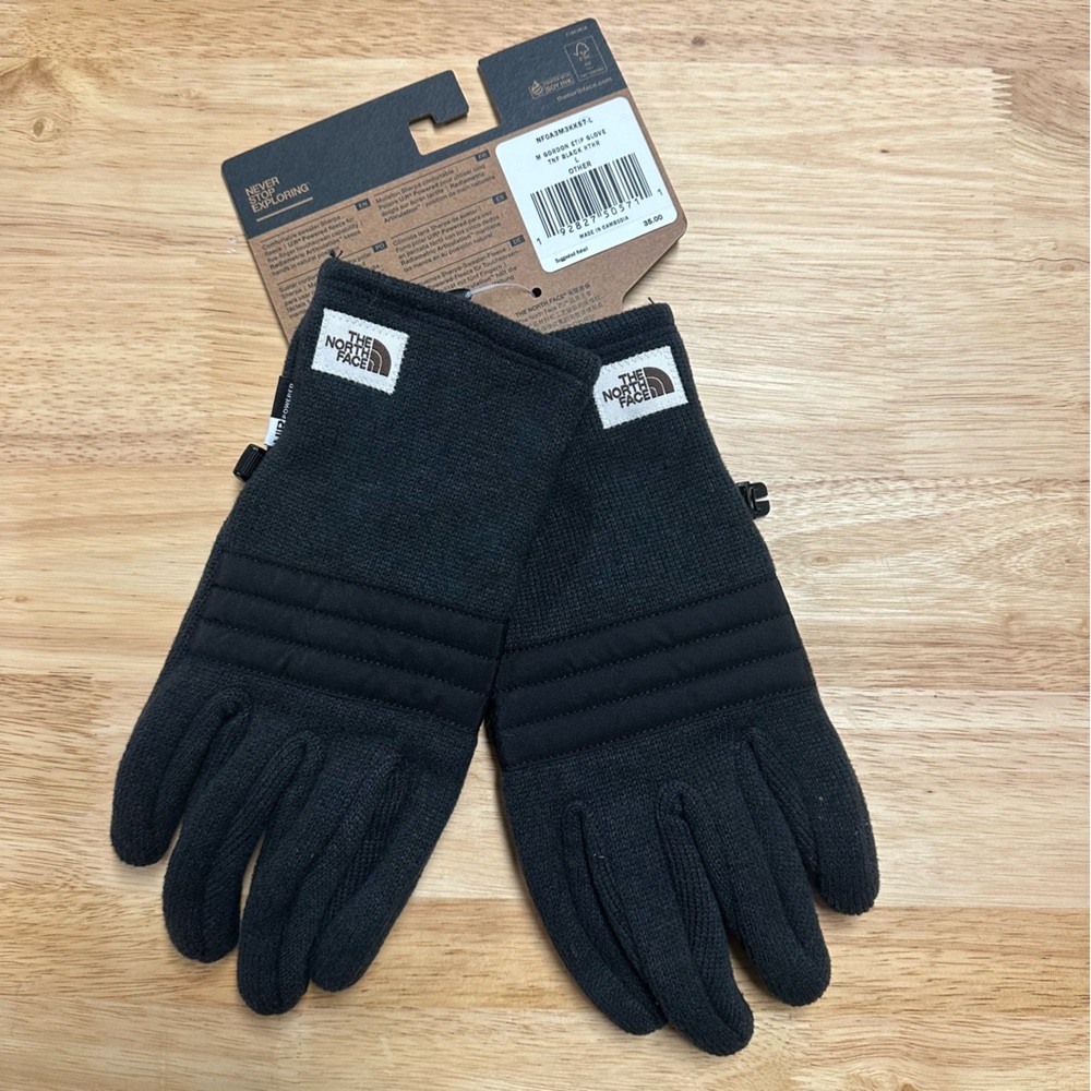 The North Face Men's Gordon Etip Gloves-Black - Picture 10 of 12
